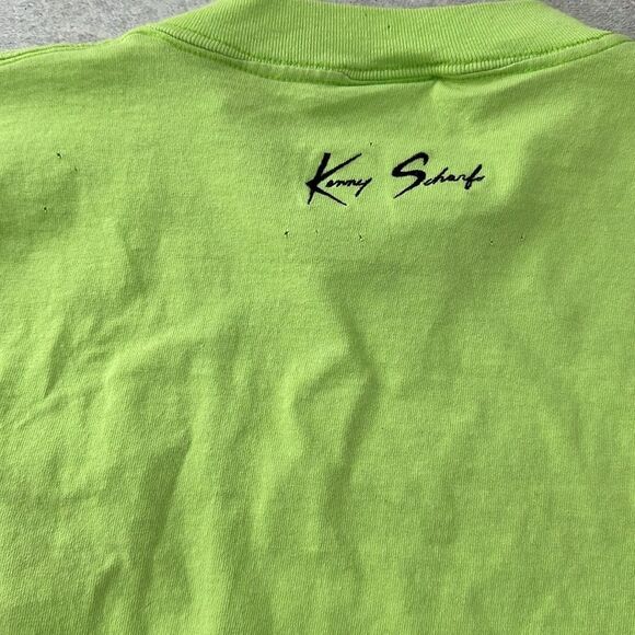Vintage Rare Kenny Scharf Cutoff Art Tee - Picture 9 of 9